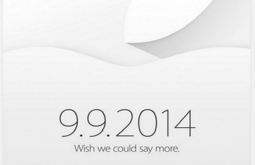 애플이 9월 9일 오전 10시(미국 서부시간) 쿠퍼티노 플린트 센터에서 언론 행사를 개최한다는 내용을 알리는 초대장. 애플은 28일(현지시간) 이를 언론매체들에 보냈다.  ⓒ연합뉴스