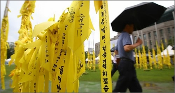 세월호 참사 일반인 희생자 유가족이 다큐멘터리 '다이빙벨'의 부산국제영화제 상영을 반대한다고 지난 24일 밝혔다.ⓒ연합뉴스