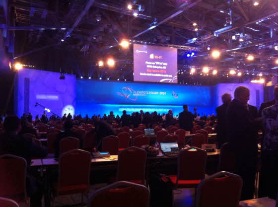 ITU전권회의 개막식이 부산 벡스코에서 열리고 있다.ⓒEBN