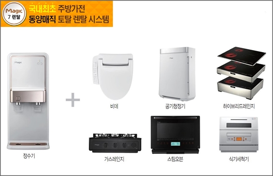 동양매직_'매직7렌탈'제품.ⓒ동양매직