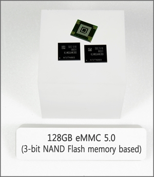 128GB eMMC 5.0(3-bit).ⓒ삼성전자