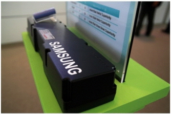 삼성SDI의 전기자전거용 배터리팩. ⓒ삼성SDI