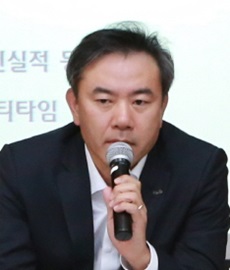 유재훈 한국예탁결제원 사장이 6일 상반기 경영성과에 대해 발표했다.ⓒ한국예탁결제원