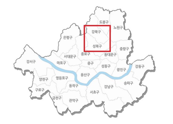 서울시 25개 자치구 현황ⓒ서울시 홈페이지