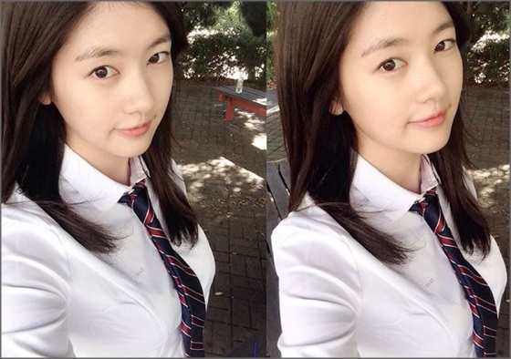 아빠는 딸' 정소민, 풋풋한 여고생 패션 눈길 …'무쌍 매력녀'