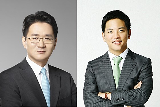 조원태 대한한공 총괄부사장(왼쪽)과 박세창 금호아시아나그룹 전력경영실 사장(오른쪽) ⓒ각사