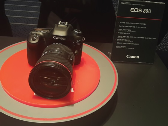 캐논 'EOS 80D'.ⓒEBN