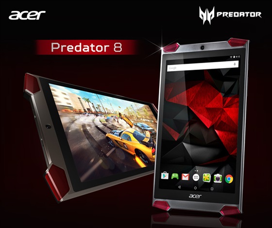 에이서 태블릿 '프레데터(Predator) 8'.ⓒ에이서