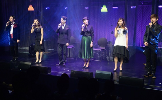 지난 22일 열렸던 'CJ아지트 대학로' 개관식에서 진행됐던 창작 뮤지컬·연극 지원 프로그램 '크리에이티브마인즈'의 갈라콘서트 '언성 2016'.ⓒCJ그룹