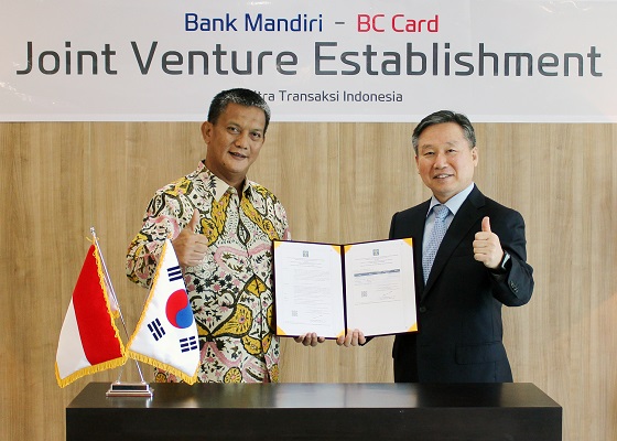 BC카드는 지난 1월 인도네시아 법무부로부터 합작법인 '미뜨라 뜨란작시 인도네시아(Mitra Transaksi Indonesia)'의 설립을 공식 승인 받았다.ⓒBC카드