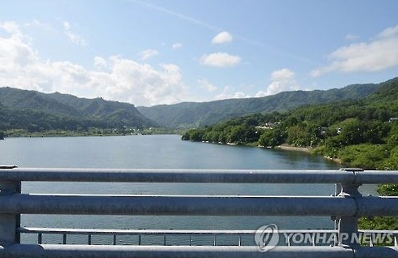 일본 후쿠시마현에 위치한 마노댐 모습.ⓒ연합뉴스