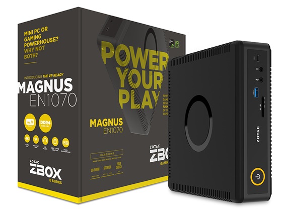 조텍 미니 PC '조텍 ZBOX MAGNUS EN1070'.ⓒ조텍코리아
