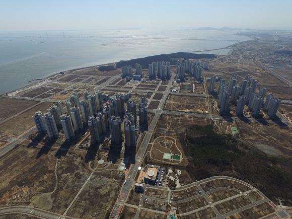 인천시가 이달 인구 300만 도시가 됐다. 사진은 인천 영종 하늘 신도시. 