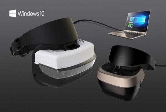 마이크로소프트 VR HMD. ⓒ마이크로소프트