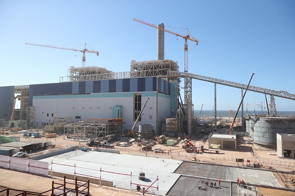 모로코 사피 복합화력발전소 전경 ⓒ대우건설
