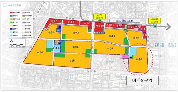 한화·포스코건설, 4408억원 규모 인천 미추8구역 수주