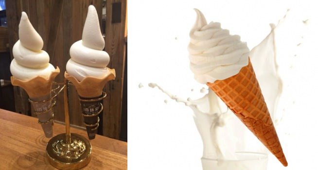남양유업 백미당 아이스크림(왼쪽)과 매일유업 상하목장 아이스크림 ⓒEBN