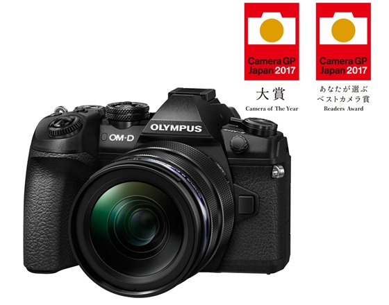 카메라 그랑프리 2017 수상제품인 올림푸스의 OM-D E-M1 Mark II.ⓒ올림푸스한국