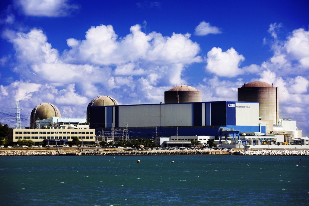 부산 기장군에 있는 고리 원자력 발전소.[사진=한국수력원자력]