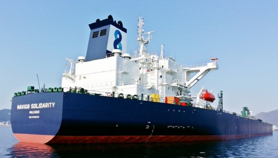 내비게이트프러덕트탱커스(Navig8 Product Tankers)가 운영하는 석유제품선 전경.ⓒ내비게이트프러덕트탱커스