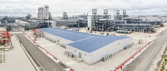 OCI가 인수한 도쿠야마(Tokuyama)의 말레이시아 폴리실리콘 공장 전경 [제공=OCI]