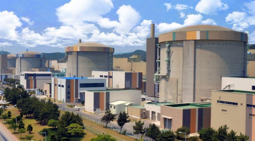 월성 원자력 발전소.