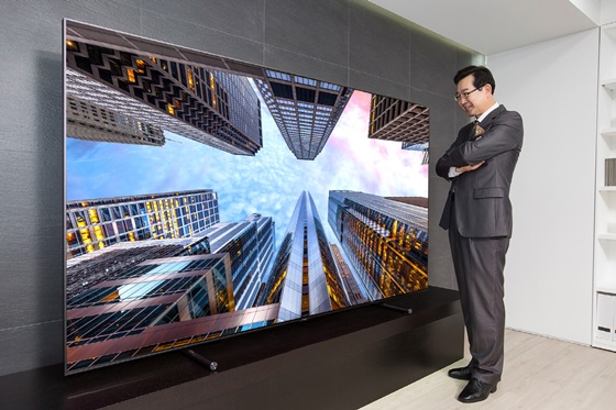 삼성전자 QLED TV 88형 제품사진. ⓒ삼성전자