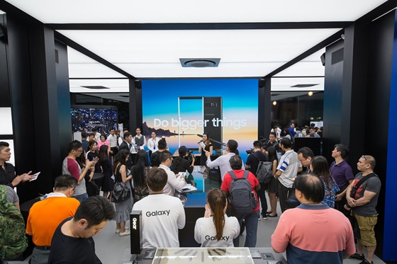 삼성전자가 싱가포르에 '갤럭시 스튜디오'를 오픈했다. ⓒ삼성전자