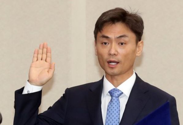 박성진 중소벤처기업부 장관
 후보자가 15일 자진 사퇴 의사를 밝혔다.ⓒ