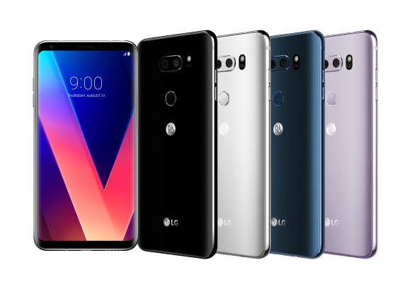 LG전자가 21일 전문가급 멀티미디어 성능을 갖춘 V30를 국내 출시한다. 최신 컬러 트렌드를 반영한 다양한 색상과 내장 메모리 용량 다변화로 고객 선택의 폭을 넓혔다.
