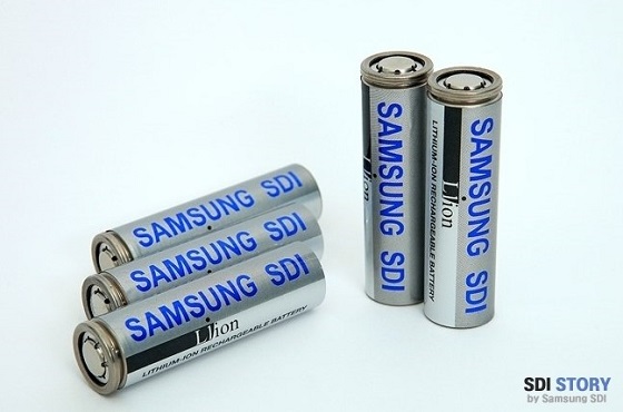 삼성SDI 원통형 배터리 이미지. ⓒ삼성SDI 