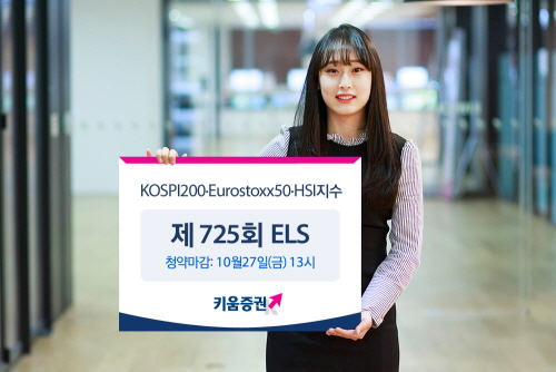 키움증권은 오는 27일 오후 1시까지 코스피(KOSPI)200, 유로스톡스(Eurostoxx)50, 그리고 항셍지수(HSI)를 기초자산으로 하는 ELS(주가연계증권)를 판매한다. 사진=키움증권