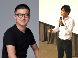 (왼쪽부터)퀀텀재단 패트릭 다이 대표와 김익환 코인네스트 대표ⓒ코인네스트