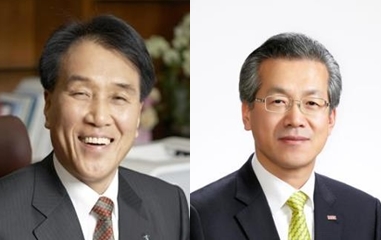 김지완 BNK금융지주 회장(왼쪽)·박재경 BNK금융지주 사장ⓒBNK금융지주