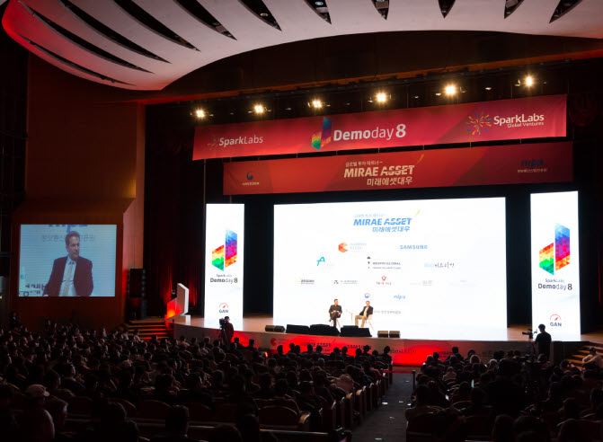 글로벌 스타트업 액셀러레이터 ‘스파크랩 (Sparklabs)’ 9기 데모데이가 지난 6월 28일 코엑스 오디토리움에서 열렸다.ⓒ스파크랩