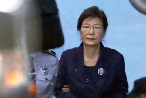 법원 출두하는 박근혜 전 대통령의 모습.ⓒ연합뉴스