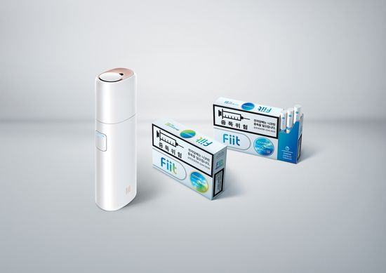KT&G의 궐련형 전자담배 '릴'과 전용 담배 '핏'.[사진=KT&G]