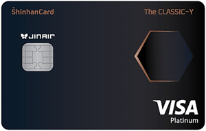 비자가 신한카드와 제휴해 출시한 '더 클래식 와이(The Classic-Y)' 카드.ⓒ비자