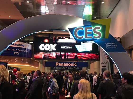 세계 최대 가전·IT 전시회인 'CES(Consumer Electronics Show) 2018'이 9일(현지시간) 미국 라스베이거스 컨벤션센터(LVCC)에서 개막했다.ⓒEBN
