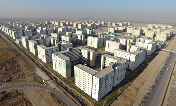 한화건설이 이라크 비스마야 신도시를 건설하고 있다. 사진은 도시 전경 모습ⓒ한화건설