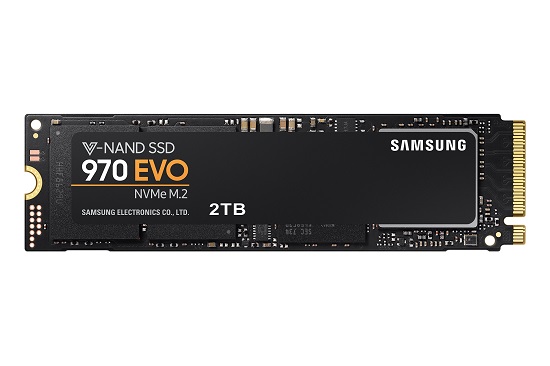 NVMe SSD '970 PRO ·970 EVO' 시리즈. ⓒ삼성전자