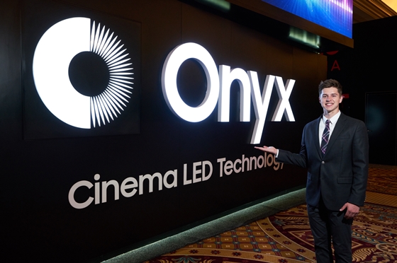삼성전자는 지난 4월 시네마LED 브랜드 '오닉스'를 론칭했다.ⓒ삼성전자