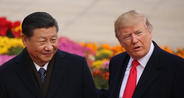 시진핑 주석과 트럼프 대통령 ⓒ연합뉴스