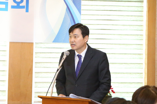 이병래 한국예탁결제원 사장이 20일 서울 여의도에서 열린 'CEO주관 기자감담회'에서 발언하고 있다. ⓒEBN