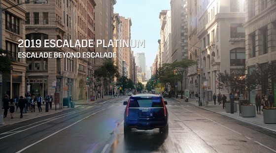 '에스컬레이드 플래티넘'의 새로운 광고 'ESCALADE BEYOND ESCALADE' ⓒ캐딜락코리아