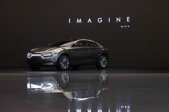 기아차의 차세대 크로스오버 EV 콘셉트카 'Imagine by KIA' ⓒ기아차