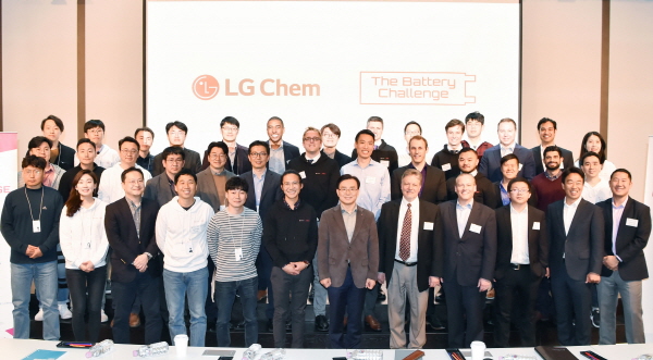 LG화학이 지난 10일 마곡 LG사이언스파크에서 '더 배터리 챌린지' 피치데이를 개최했다. [사진=LG화학]