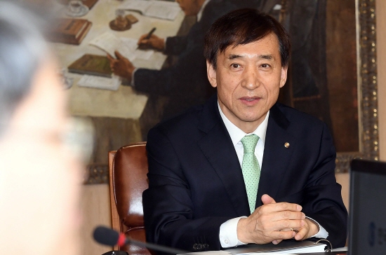 한국은행 금융통화위원회가 18일 오전 이주열 총재 주재로 본회의를 열고 기준금리를 연 1.75%로 유지시켰다.ⓒ연합