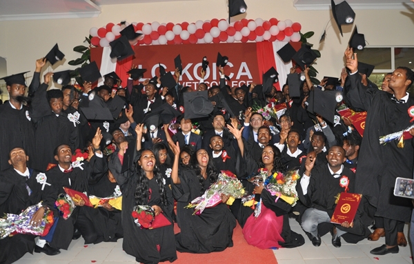LG전자가 1일 에티오피아 수도 아디스아바바에 있는 'LG-KOICA 희망직업훈련학교'에서 ‘제3회 LG-KOICA 희망직업훈련학교 졸업식’을 개최했다. ⓒLG전자