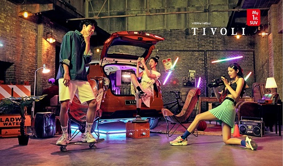 참여형 액티비티 이벤트 'TIVOLI Like This' 개최 ⓒ쌍용차